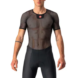 CASTELLI Cyklistické tričko s krátkym rukávom - CORE MESH 3 - čierna CASTELLI Cyklistické tričko s krátkym rukávom - CORE MESH 3 - čierna