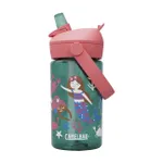 CAMELBAK Cyklistická fľaša na vodu - THRIVE FLIP STRAW KIDS 0,4l - zelená/ružová CAMELBAK Cyklistická fľaša na vodu - THRIVE FLIP STRAW KIDS 0,4l - zelená/ružová
