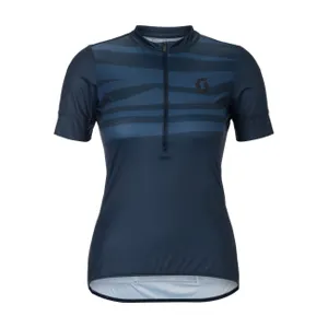SCOTT Cyklistický dres s krátkym rukávom - ENDURANCE LT W - modrá SCOTT Cyklistický dres s krátkym rukávom - ENDURANCE LT W - modrá