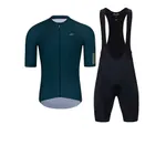 HOLOKOLO Cyklistický krátky dres a krátke nohavice - VICTORIOUS GOLD - zelená/čierna HOLOKOLO Cyklistický krátky dres a krátke nohavice - VICTORIOUS GOLD - zelená/čierna