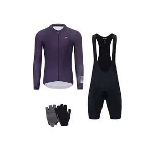 HOLOKOLO Cyklistický mega set - VICTORIOUS - fialová/čierna HOLOKOLO Cyklistický mega set - VICTORIOUS - fialová/čierna