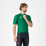 CASTELLI Cyklistický dres s krátkym rukávom - VINTAGE GIRO D´ITALIA - zelená CASTELLI Cyklistický dres s krátkym rukávom - VINTAGE GIRO D´ITALIA - zelená