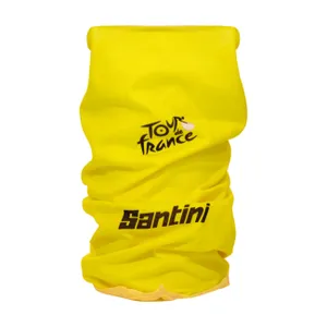 SANTINI Cyklistický nákrčník - TOUR DE FRANCE - NECK WARMER - žltá SANTINI Cyklistický nákrčník - TOUR DE FRANCE - NECK WARMER - žltá