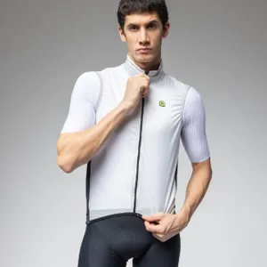 ALÉ Cyklistická vesta - GUSCIO LIGHT PACK 2.0 - biela ALÉ Cyklistická vesta - GUSCIO LIGHT PACK 2.0 - biela