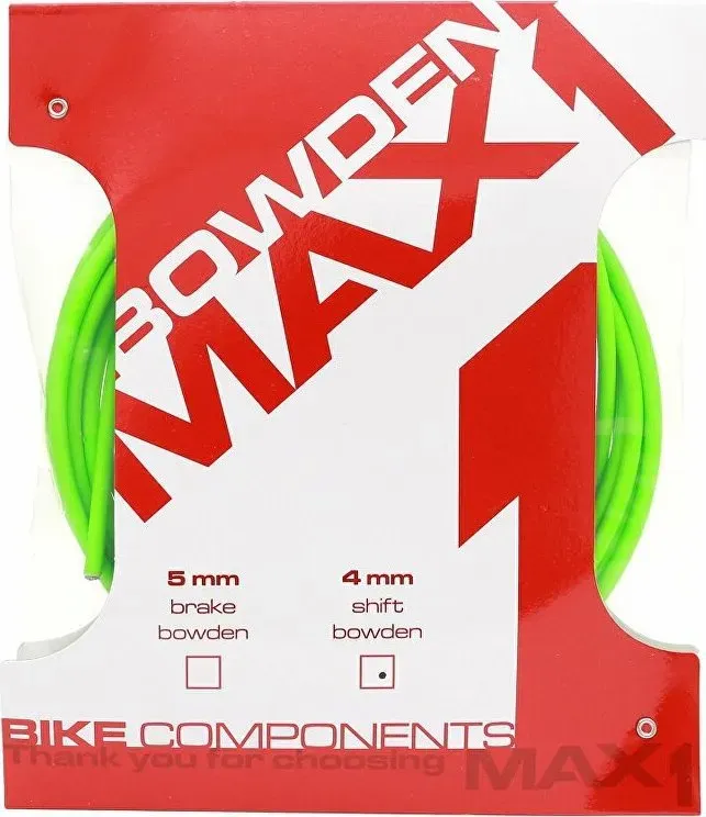 Šport a outdoor | Cyklistika | Diely a komponenty | Brzdy | Lanká a bowdeny - MAX1 Bowden 4 mm fluo zelená balenie 3 m Šport a outdoor | Cyklistika | Diely a komponenty | Brzdy | Lanká a bowdeny - MAX1 Bowden 4 mm fluo zelená balenie 3 m