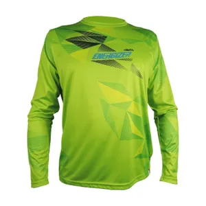HAVEN Cyklistický dres s dlhým rukávom letný - ENERGIZER CRAZY LONG - zelená HAVEN Cyklistický dres s dlhým rukávom letný - ENERGIZER CRAZY LONG - zelená