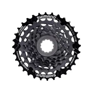SHIMANO kazeta - CASSETTE HG200 7 12-32 - čierna SHIMANO kazeta - CASSETTE HG200 7 12-32 - čierna