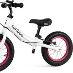 Šport a outdoor | Cyklistika | Odrážadlá - MOVINO Cariboo ADVENTURE s brzdou, nafukovacie kolesá 12", bielo-ružové Šport a outdoor | Cyklistika | Odrážadlá - MOVINO Cariboo ADVENTURE s brzdou, nafukovacie kolesá 12", bielo-ružové