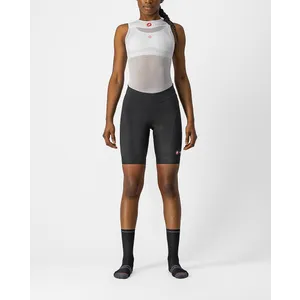 CASTELLI Cyklistické nohavice krátke bez trakov - ENDURANCE LADY - čierna CASTELLI Cyklistické nohavice krátke bez trakov - ENDURANCE LADY - čierna