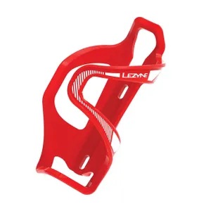 LEZYNE Cyklistický košík na fľašu - FLOW CAGE SL-L - červená LEZYNE Cyklistický košík na fľašu - FLOW CAGE SL-L - červená