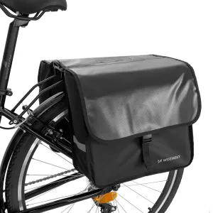 Šport a outdoor | Cyklistika | Cyklodoplnky | Tašky - MG Bicycle Pannier cyklistická taška na bicykel 28 l, čierna Šport a outdoor | Cyklistika | Cyklodoplnky | Tašky - MG Bicycle Pannier cyklistická taška na bicykel 28 l, čierna