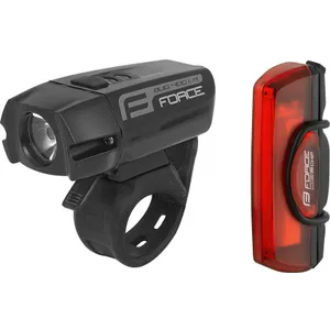 Šport a outdoor | Cyklistika | Cyklodoplnky | Svetlá - Force Glare USB, predné + zadné Šport a outdoor | Cyklistika | Cyklodoplnky | Svetlá - Force Glare USB, predné + zadné