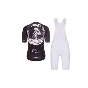 RIVANELLE Cyklistický krátky dres a krátke nohavice - MOONLIGHT - čierna/biela RIVANELLE Cyklistický krátky dres a krátke nohavice - MOONLIGHT - čierna/biela