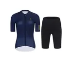 RIVANELLE Cyklistický krátky dres a krátke nohavice - VICTORIOUS GOLD LADY - modrá/čierna RIVANELLE Cyklistický krátky dres a krátke nohavice - VICTORIOUS GOLD LADY - modrá/čierna