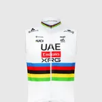 PISSEI Cyklistická vesta - TADEJ POGACAR WORLD CHAMP REPLICA - biela PISSEI Cyklistická vesta - TADEJ POGACAR WORLD CHAMP REPLICA - biela