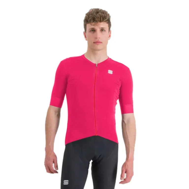 Pánsky cyklistický dres s krátkym rukávom SPORTFUL Monocrom jersey, pompelmo Pánsky cyklistický dres s krátkym rukávom SPORTFUL Monocrom jersey, pompelmo