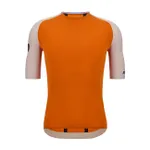 SANTINI Cyklistický dres s krátkym rukávom - PELLE - oranžová SANTINI Cyklistický dres s krátkym rukávom - PELLE - oranžová
