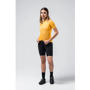 GOBIK Cyklistický dres s krátkym rukávom - STARK - žltá GOBIK Cyklistický dres s krátkym rukávom - STARK - žltá