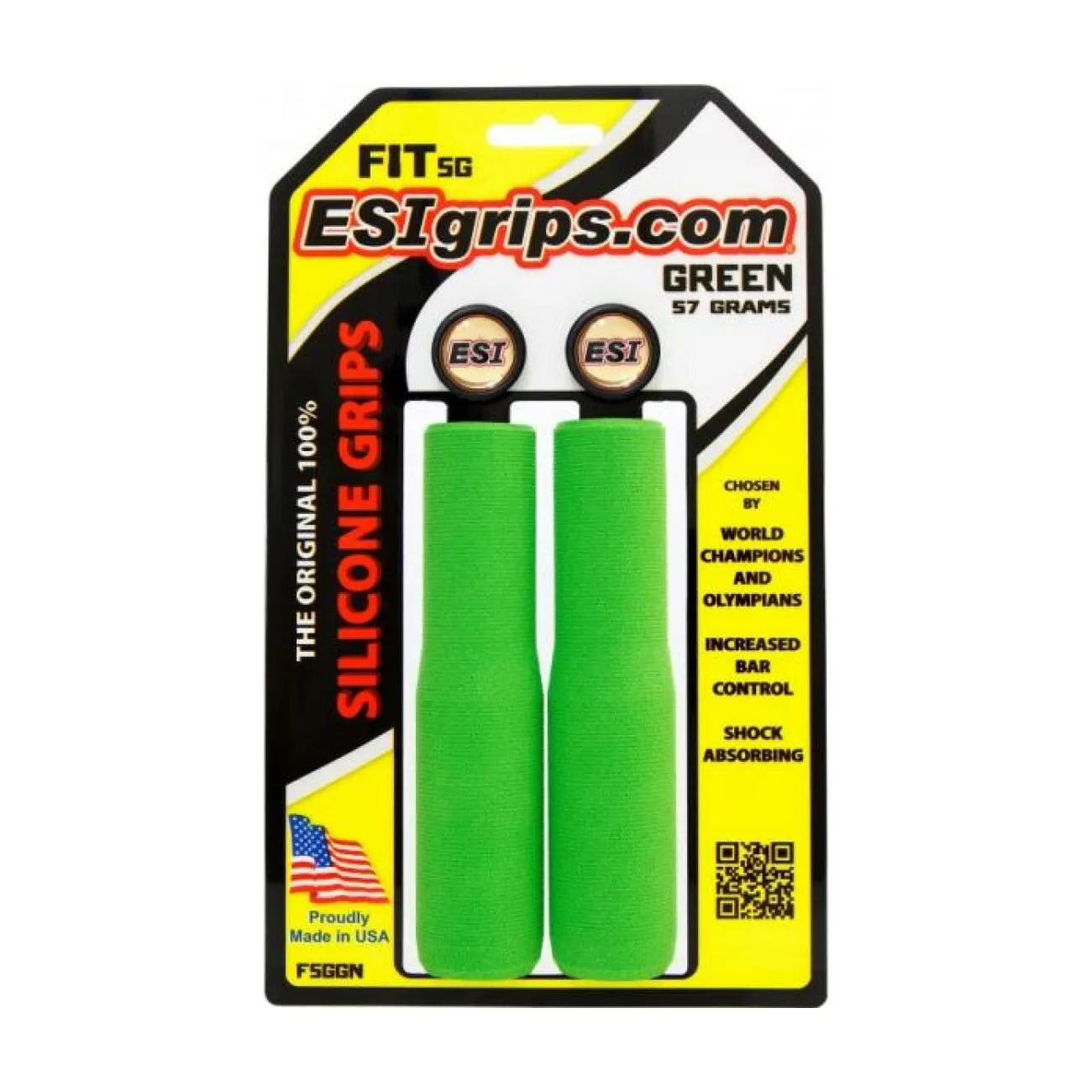ESIGRIPS gripy - ESI FIT SG - zelená ESIGRIPS gripy - ESI FIT SG - zelená