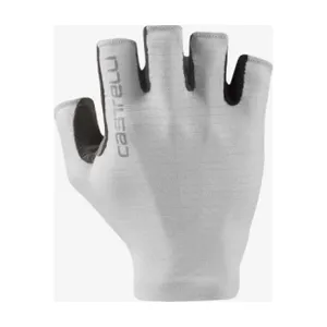 CASTELLI Cyklistické rukavice krátkoprsté - ESPRESSO - biela CASTELLI Cyklistické rukavice krátkoprsté - ESPRESSO - biela