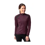 VAUDE Cyklistický dres s dlhým rukávom zimný - POSTA LS - bordová/čierna VAUDE Cyklistický dres s dlhým rukávom zimný - POSTA LS - bordová/čierna