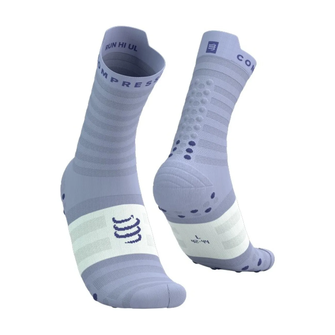 COMPRESSPORT Cyklistické ponožky klasické - PRO RACING SOCKS V4.0 ULTRALIGHT RUN - fialová COMPRESSPORT Cyklistické ponožky klasické - PRO RACING SOCKS V4.0 ULTRALIGHT RUN - fialová