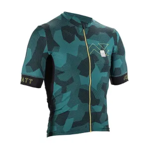 LEATT Cyklistický dres s krátkym rukávom - MTB ENDURANCE 5.0 - zelená LEATT Cyklistický dres s krátkym rukávom - MTB ENDURANCE 5.0 - zelená