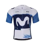BONAVELO Cyklistický dres s krátkym rukávom - MOVISTAR 2025 - biela/modrá BONAVELO Cyklistický dres s krátkym rukávom - MOVISTAR 2025 - biela/modrá