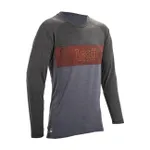 LEATT Cyklistický dres s dlhým rukávom letný - MTB GRAVITY 2.0 - čierna LEATT Cyklistický dres s dlhým rukávom letný - MTB GRAVITY 2.0 - čierna
