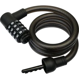 Šport a outdoor | Cyklistika | Cyklodoplnky | Zámky - Richter Czech RL.535.12x1000.CRN oceľový kódový lankový zámok, 12 × 1000 mm Šport a outdoor | Cyklistika | Cyklodoplnky | Zámky - Richter Czech RL.535.12x1000.CRN oceľový kódový lankový zámok, 12 × 1000 mm