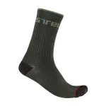 CASTELLI Cyklistické ponožky klasické - DISTANZA 20 - zelená CASTELLI Cyklistické ponožky klasické - DISTANZA 20 - zelená