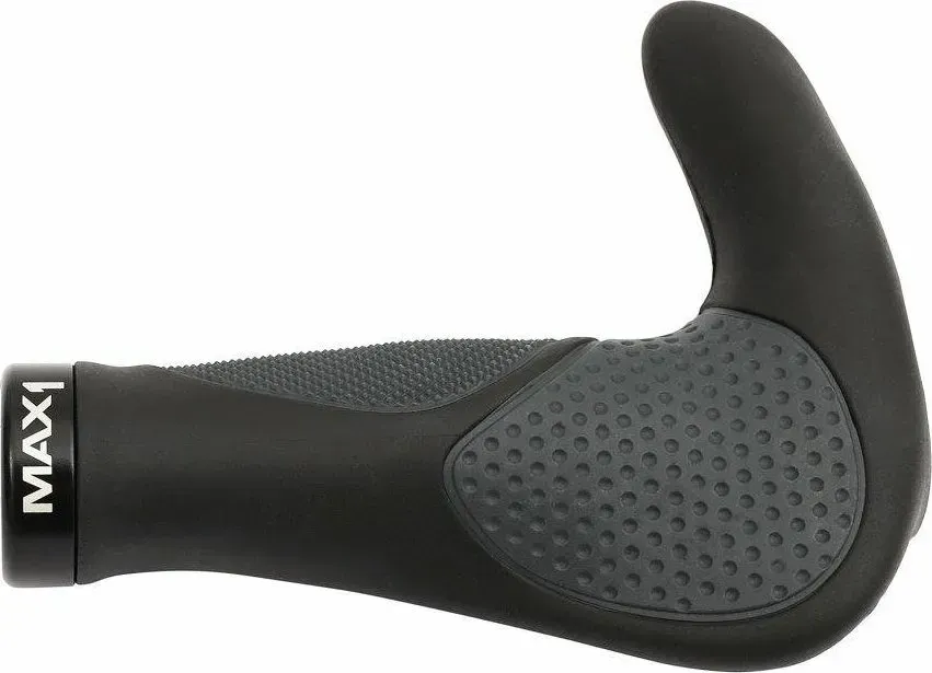 Šport a outdoor | Cyklistika | Diely a komponenty | Gripy - MAX1 Gripy Comfy X2, čierno/sivé Šport a outdoor | Cyklistika | Diely a komponenty | Gripy - MAX1 Gripy Comfy X2, čierno/sivé