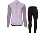 RIVANELLE Cyklistická zimná bunda a nohavice - PERFORMANCE WINTER - čierna/fialová RIVANELLE Cyklistická zimná bunda a nohavice - PERFORMANCE WINTER - čierna/fialová