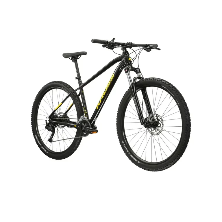 Kross Level 2.0 2025 čierna / žltá / lesk - XXL (22", 195-205 cm) Kross Level 2.0 2025 čierna / žltá / lesk - XXL (22", 195-205 cm)