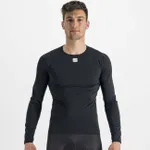 SPORTFUL Cyklistické tričko s dlhým rukávom - MIDWEIGHT LAYER - čierna SPORTFUL Cyklistické tričko s dlhým rukávom - MIDWEIGHT LAYER - čierna