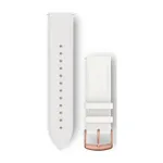 GARMIN remienok - QUICK RELEASE 20 MM 18K ROSE GOLD PVD - biela GARMIN remienok - QUICK RELEASE 20 MM 18K ROSE GOLD PVD - biela