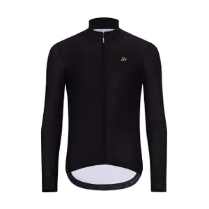 HOLOKOLO Cyklistický dres s dlhým rukávom zimný - PHANTOM WINTER - čierna HOLOKOLO Cyklistický dres s dlhým rukávom zimný - PHANTOM WINTER - čierna