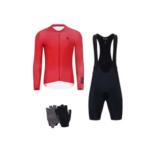 HOLOKOLO Cyklistický mega set - VICTORIOUS - čierna/červená HOLOKOLO Cyklistický mega set - VICTORIOUS - čierna/červená