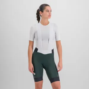 SPORTFUL Cyklistické nohavice krátke s trakmi - SUPERGIARA - zelená SPORTFUL Cyklistické nohavice krátke s trakmi - SUPERGIARA - zelená