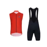 HOLOKOLO dres bez rukávov a krátke nohavice - AIRFLOW - čierna/červená HOLOKOLO dres bez rukávov a krátke nohavice - AIRFLOW - čierna/červená