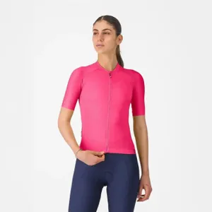 CASTELLI Cyklistický dres s krátkym rukávom - ESPRESSO 2 - ružová CASTELLI Cyklistický dres s krátkym rukávom - ESPRESSO 2 - ružová