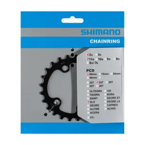 SHIMANO prevodník - SLX M7000 24 - čierna SHIMANO prevodník - SLX M7000 24 - čierna