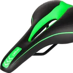 Šport a outdoor | Cyklistika | Diely a komponenty | Sedadlá - Merco Race 1.0, čierno-zelená, 1 ks Šport a outdoor | Cyklistika | Diely a komponenty | Sedadlá - Merco Race 1.0, čierno-zelená, 1 ks