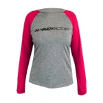 HAVEN Cyklistický dres s dlhým rukávom letný - FACTORY TRAIL - ružová/šedá HAVEN Cyklistický dres s dlhým rukávom letný - FACTORY TRAIL - ružová/šedá