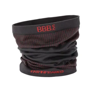 BBB Cyklistický nákrčník - NECKWARMER - červená/čierna BBB Cyklistický nákrčník - NECKWARMER - červená/čierna