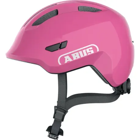 Juniorská cyklistická prilba ABUS Smiley 3.0 shiny pink Juniorská cyklistická prilba ABUS Smiley 3.0 shiny pink