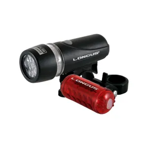 LONGUS set svetiel - SET FIVE - čierna LONGUS set svetiel - SET FIVE - čierna