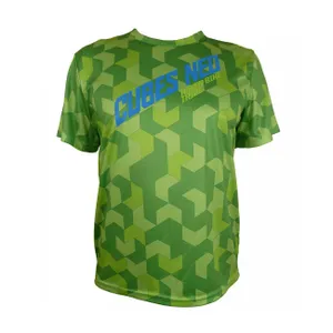 HAVEN Cyklistický dres s krátkym rukávom - CUBES NEO MTB - čierna HAVEN Cyklistický dres s krátkym rukávom - CUBES NEO MTB - čierna