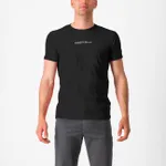 CASTELLI Cyklistické tričko s krátkym rukávom - CLASSICO - čierna CASTELLI Cyklistické tričko s krátkym rukávom - CLASSICO - čierna
