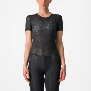 CASTELLI Cyklistické tričko s krátkym rukávom - PRO MESH W - čierna CASTELLI Cyklistické tričko s krátkym rukávom - PRO MESH W - čierna